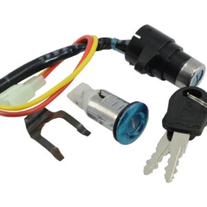 Kontakt brava sa ključem za elektro bicikl (sa 2 kabla)