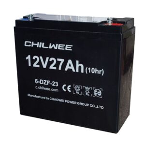 Baterija (akumulator) CHILWEE 12V/27Ah GRAPHENE Black Gold Series za elektro bicikl